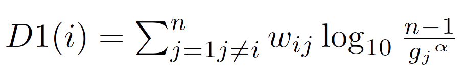 D1 Formula